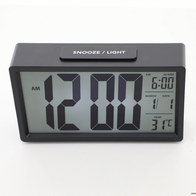 Multi Function Plastic Digital Alarm Clock