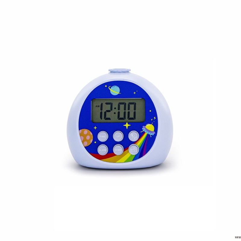 Custom Logo Projection Desk Clock For Children Bedroom
