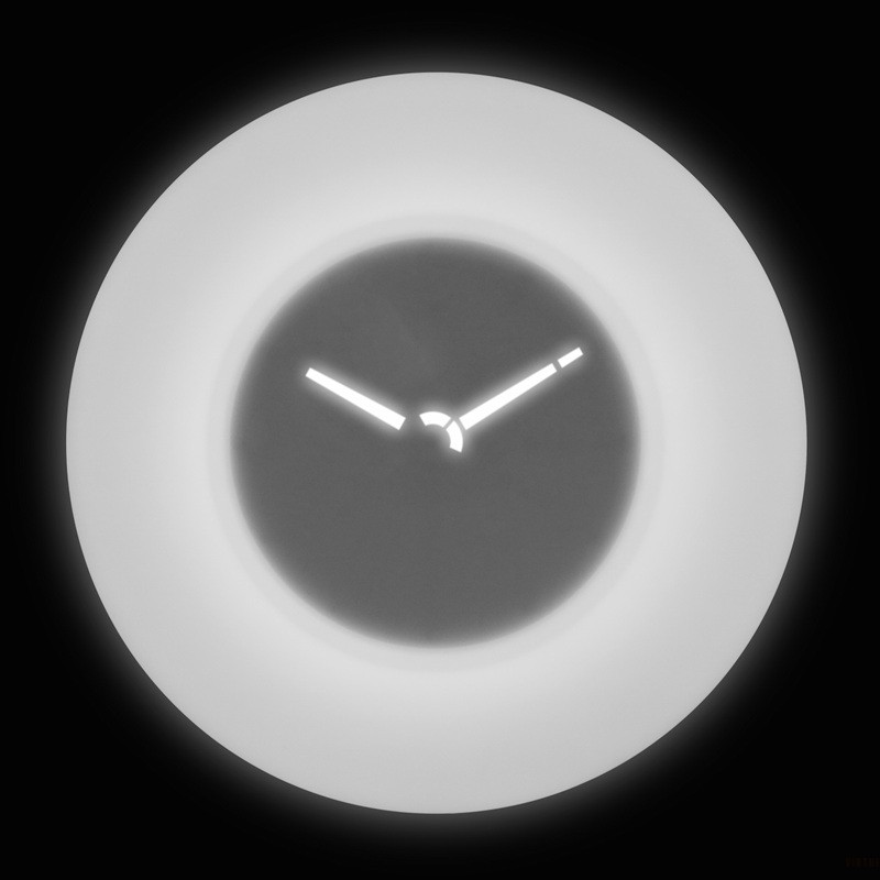 Round Ambient Mood Lighting Wall Clock